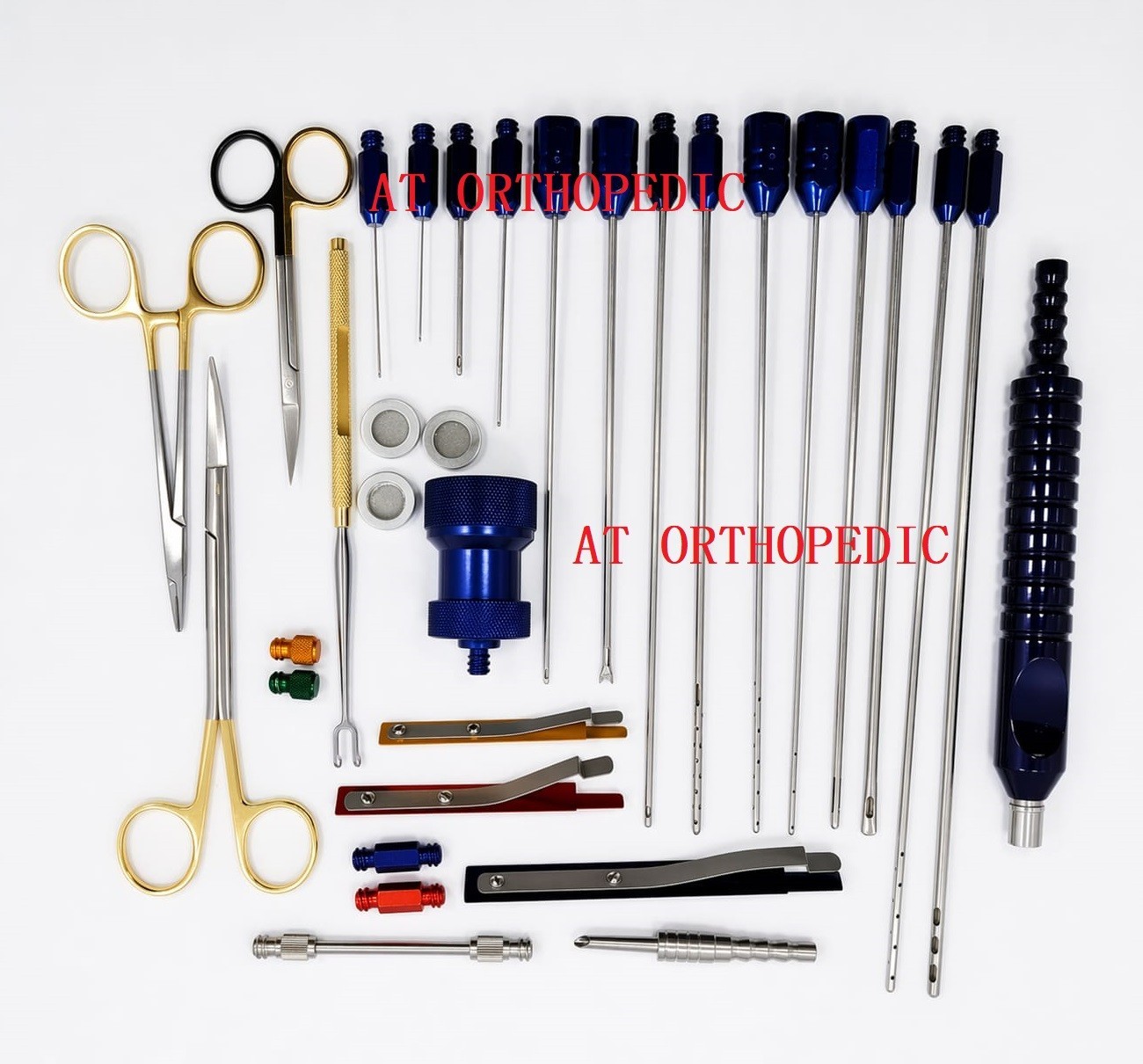 Liposuction Instrument Set OF 40 Lipo Section Kit Plastic Surgery Instruments