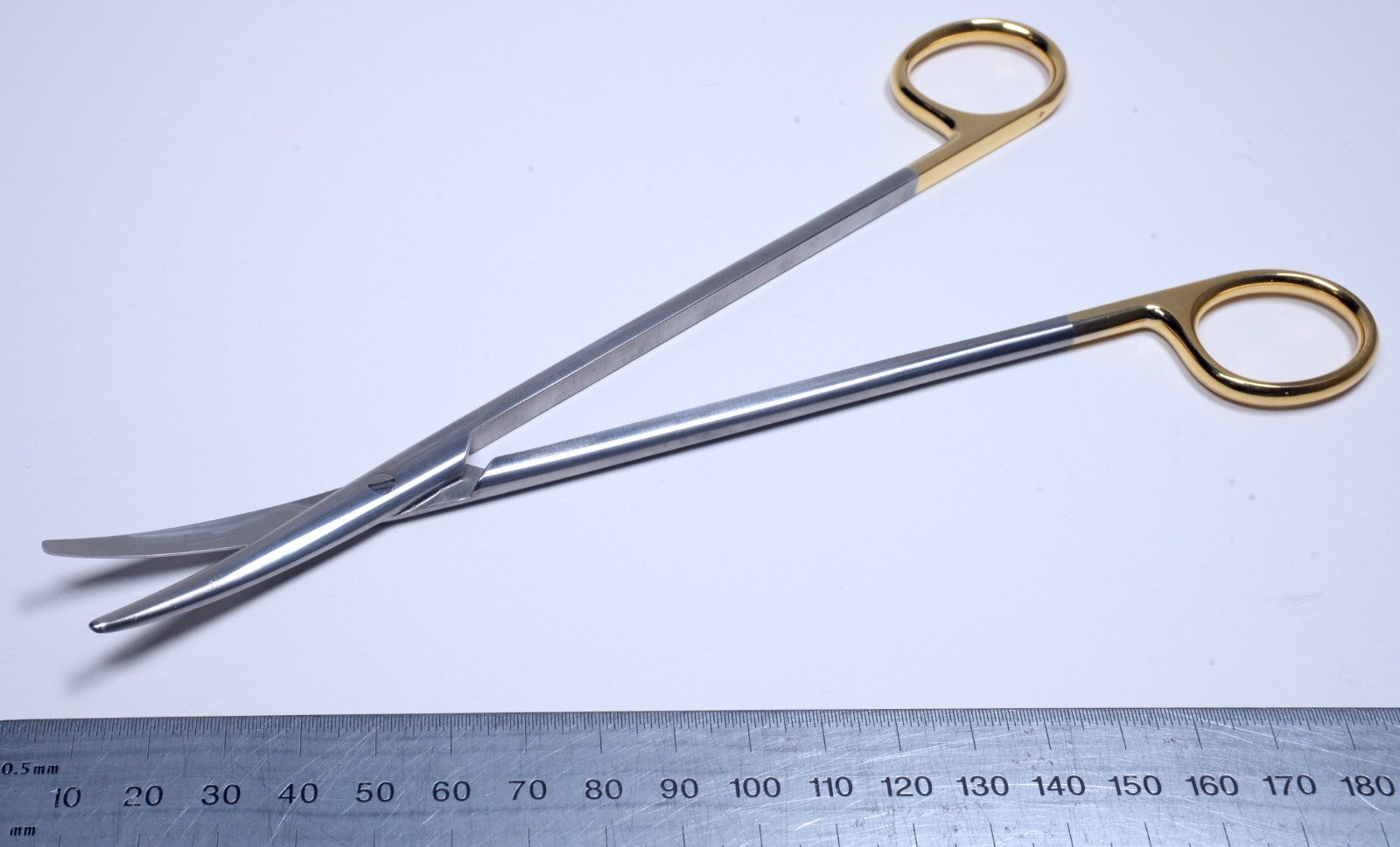 Jarit #101-265 Metzenbaum Scissors 7″ Curved Carb-Edge Stainless Steel Surgical