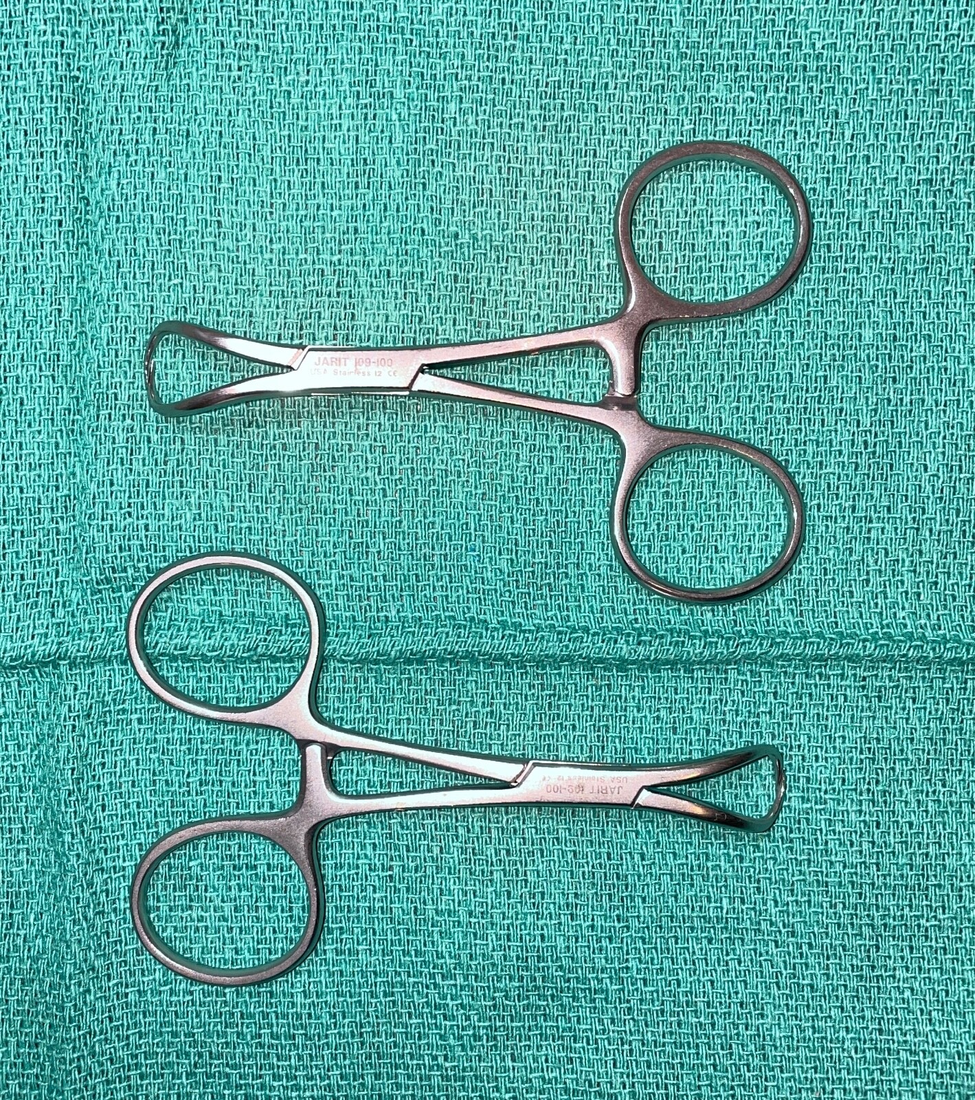 Jarit 109-100 Backhaus Towel Forceps 3.5″–lot of 2