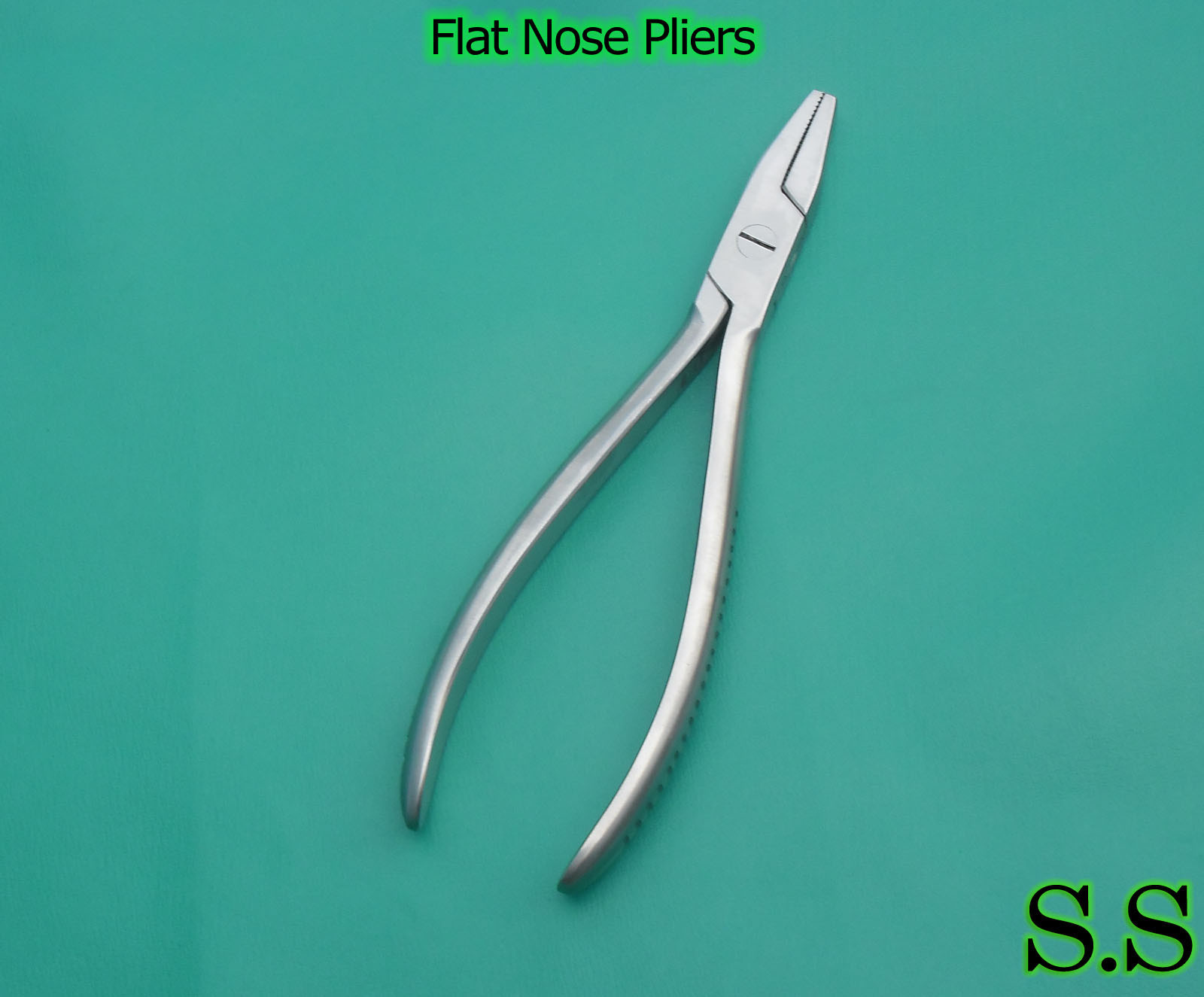 2 Different Flat Nose Pliers Surgical Orthopedic Instruments