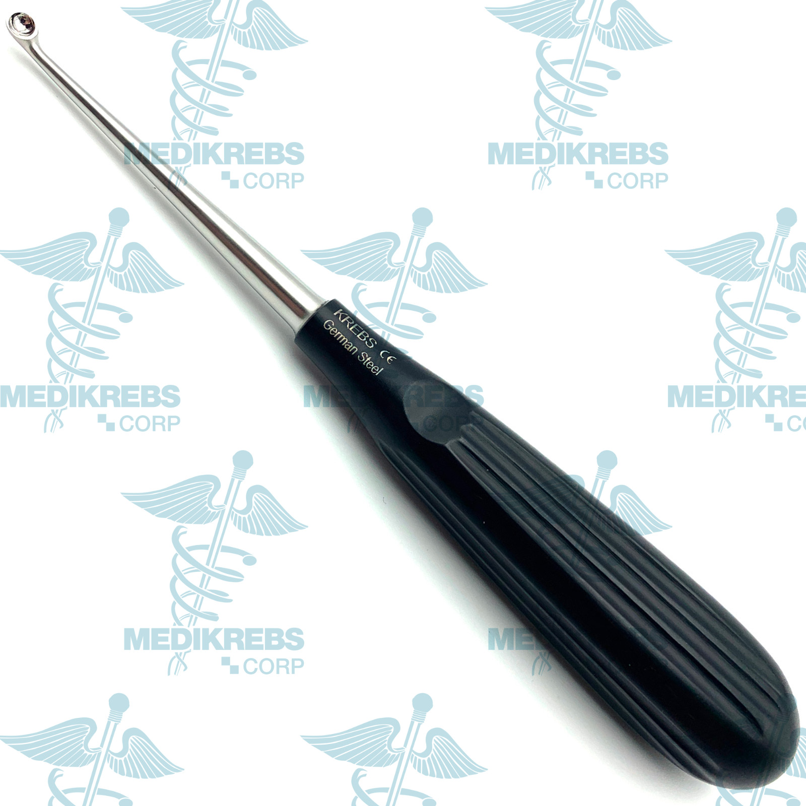 Spratt Brun Bone Curette Bundle Curved 17 cm – Fig. 0-0000 (Set of 4) OR Grade