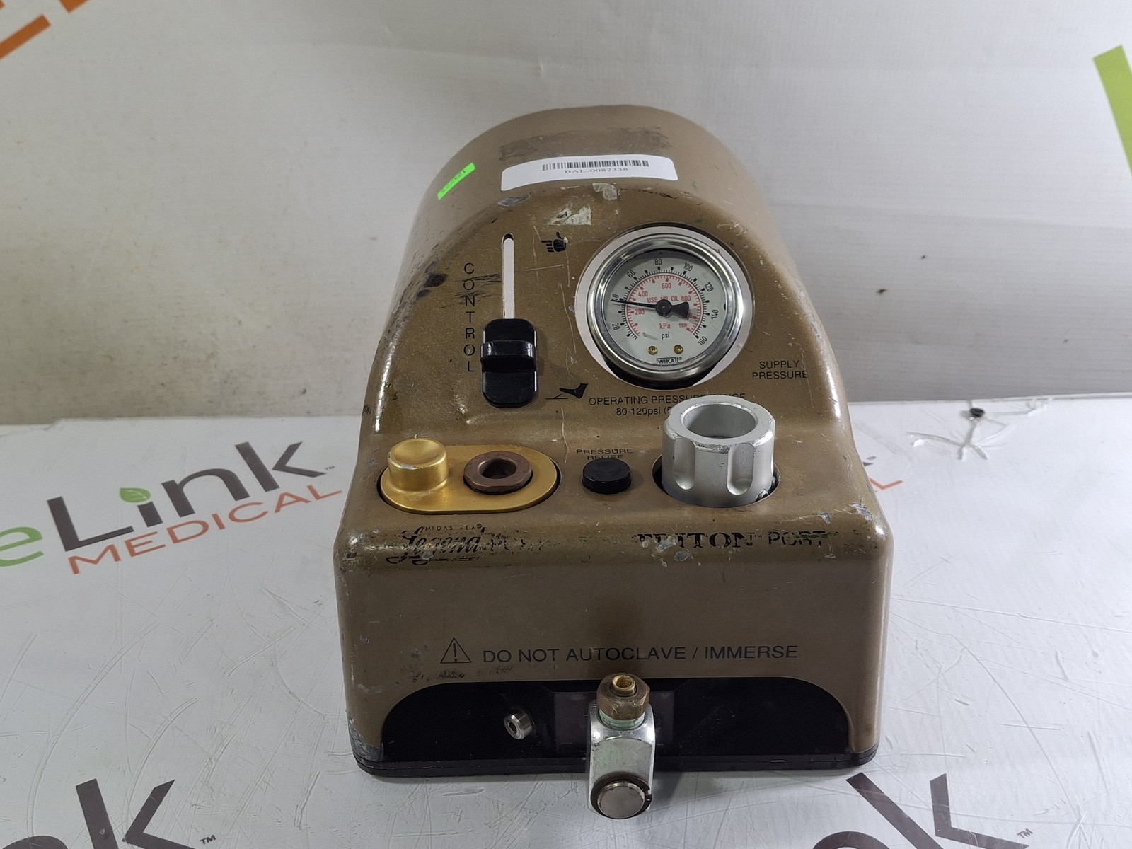 Medtronic Midas Rex Legend Pneumatic Foot Pedal