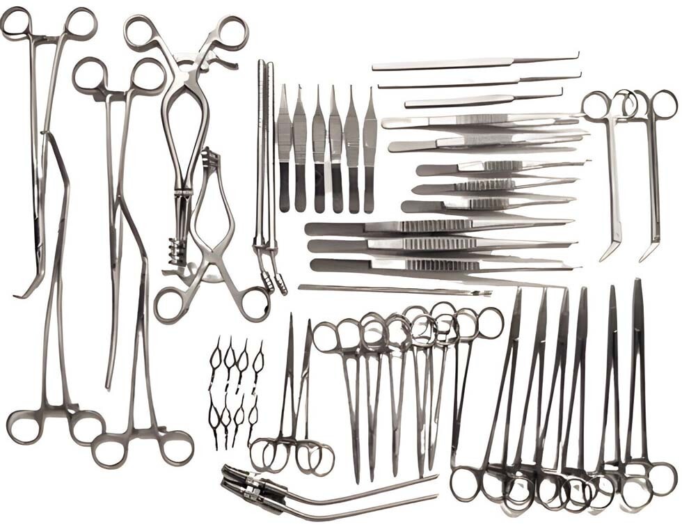 52 Pcs Vascular Surgery Set Best Medical Surgical Instruments