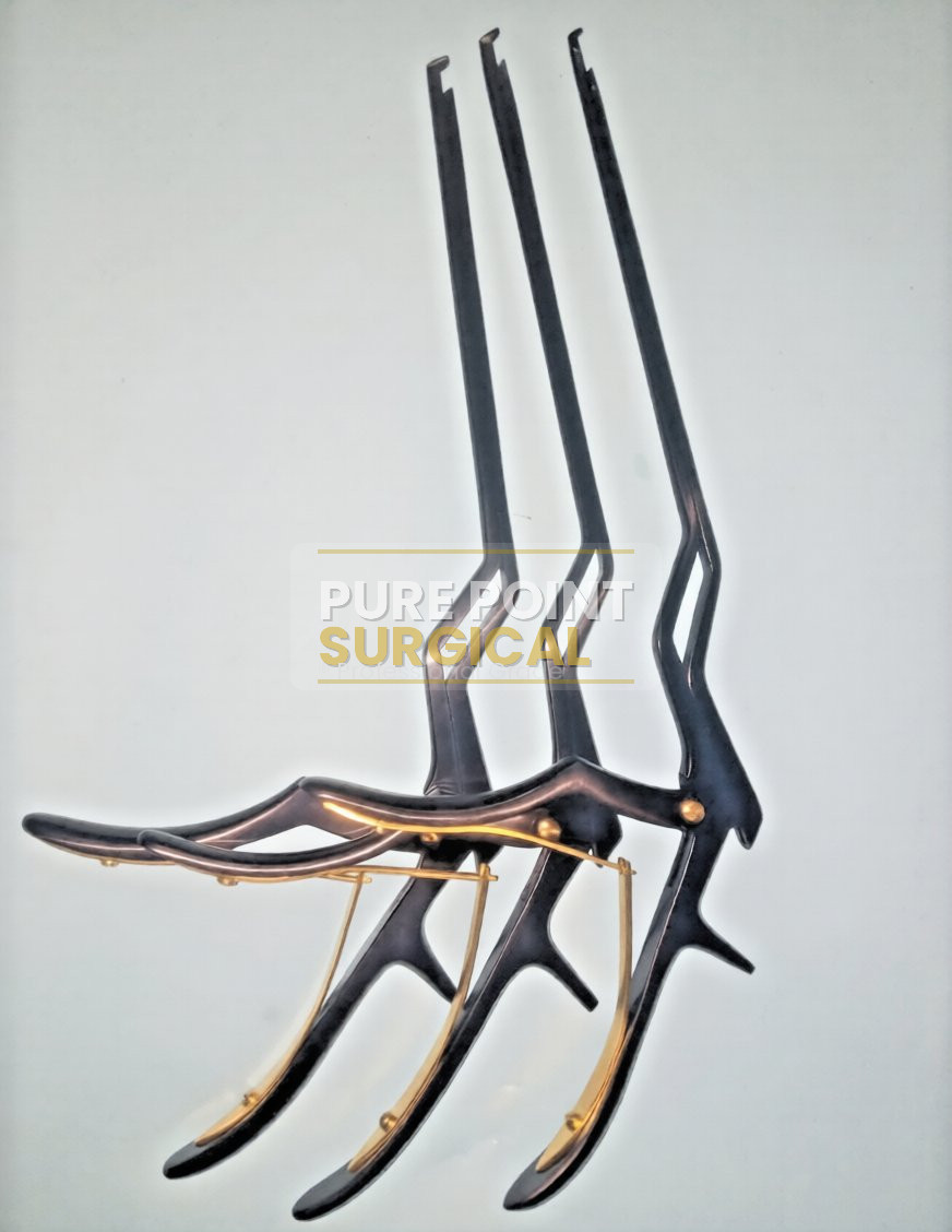 AESCULAP Kerrison Rongeur 1mm 2mm 3mm Set Surgical Orthopedic Instruments German