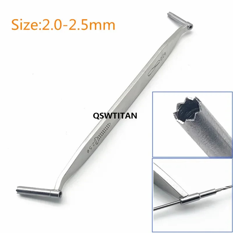Orthopedic Drill Bits Guider Double Head Orthopedic Drill Sleeve Pointed Drill G