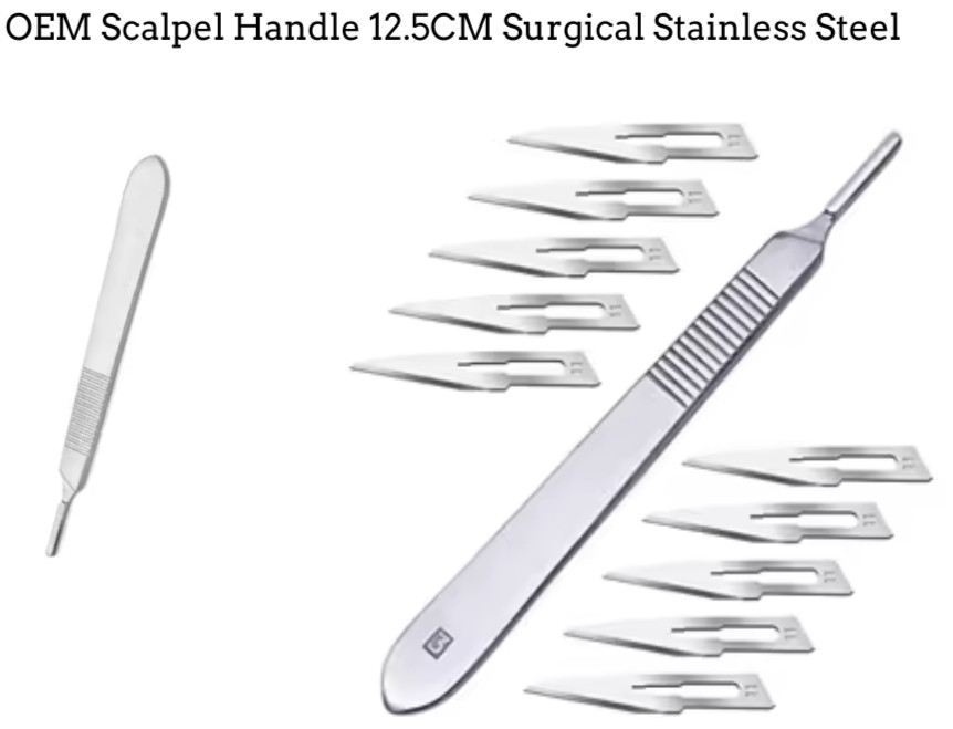33Pcs Suture Laceration Medical Student Surgical Instruments Set Kit dissecting