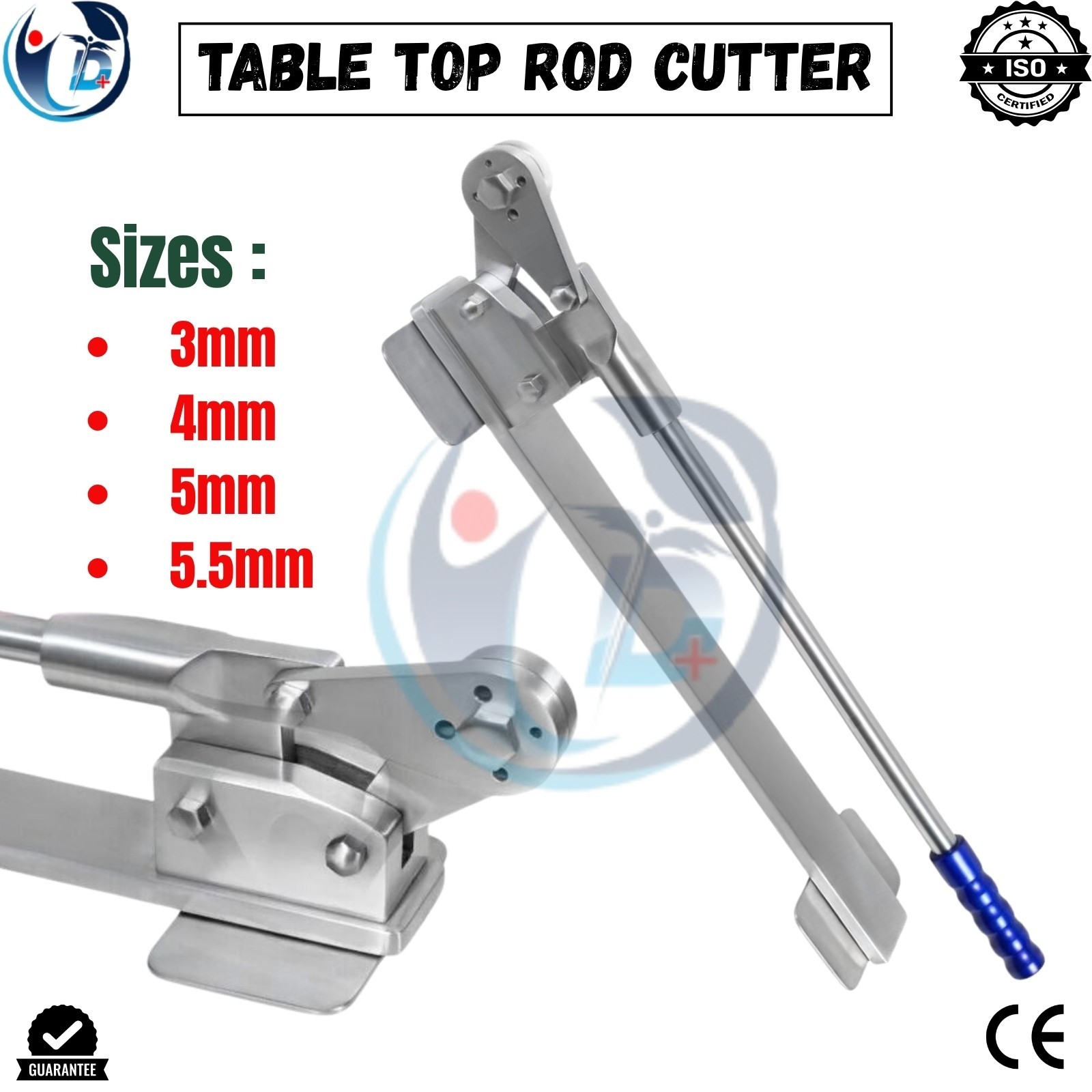 Table Top rod Cutter Spinal Rod Cutting Tool Orthopedic Surgical Instruments Pet