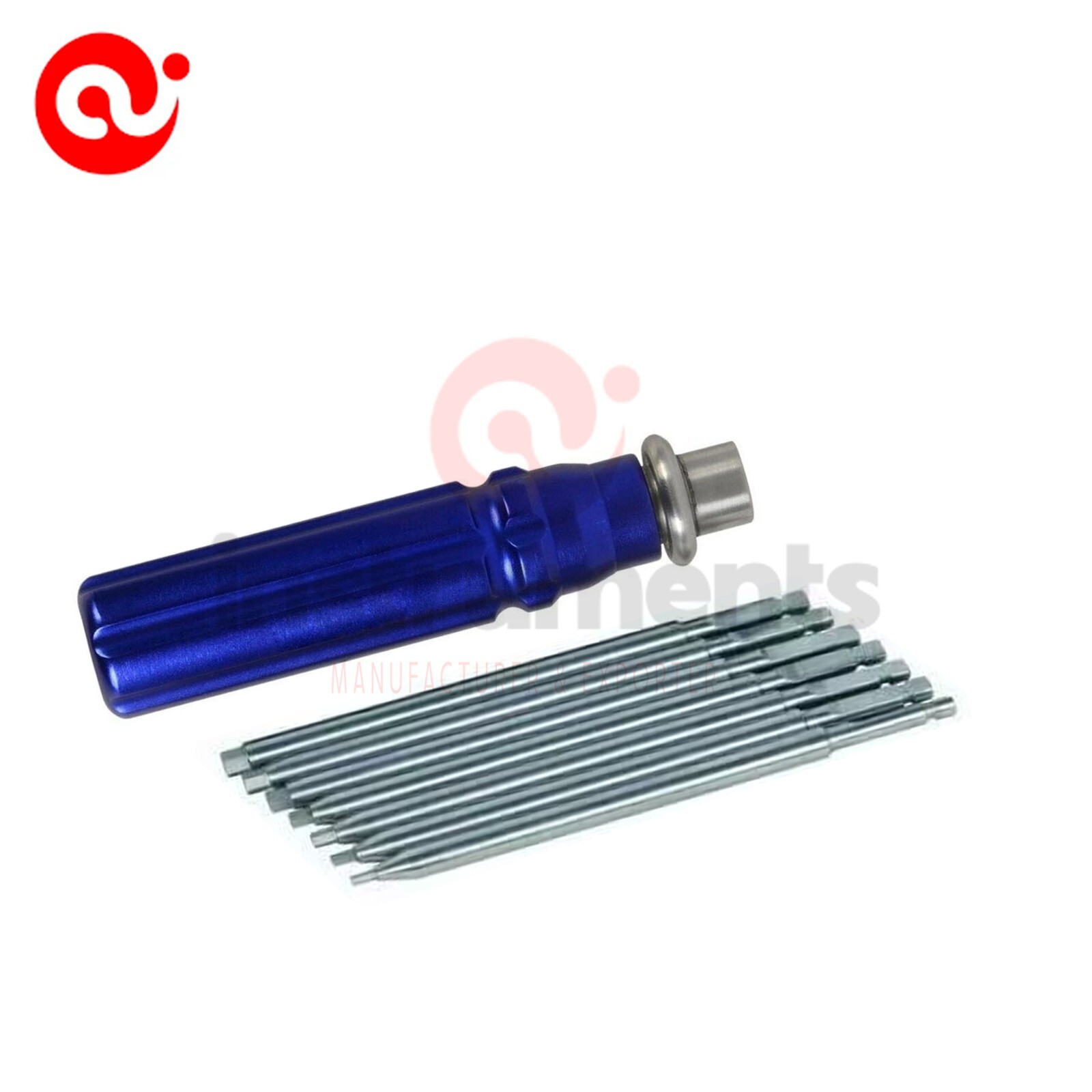 Bone Screwdriver Set With Quick Coupling Handle Surgical Instruments Set By Ai