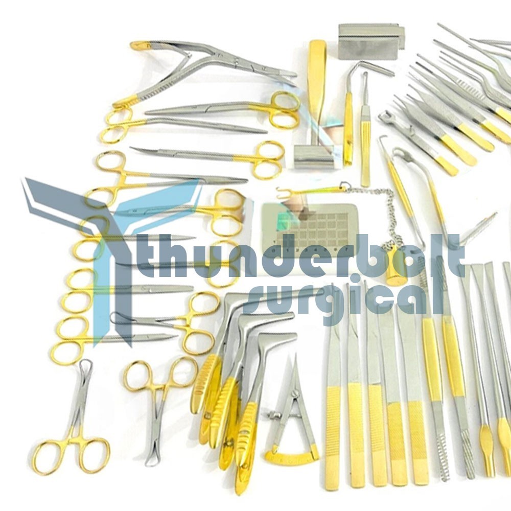 Rhinoplasty Set of 53Pcs Nose Surgery & Plastic Surgery Instruments Tools Kit