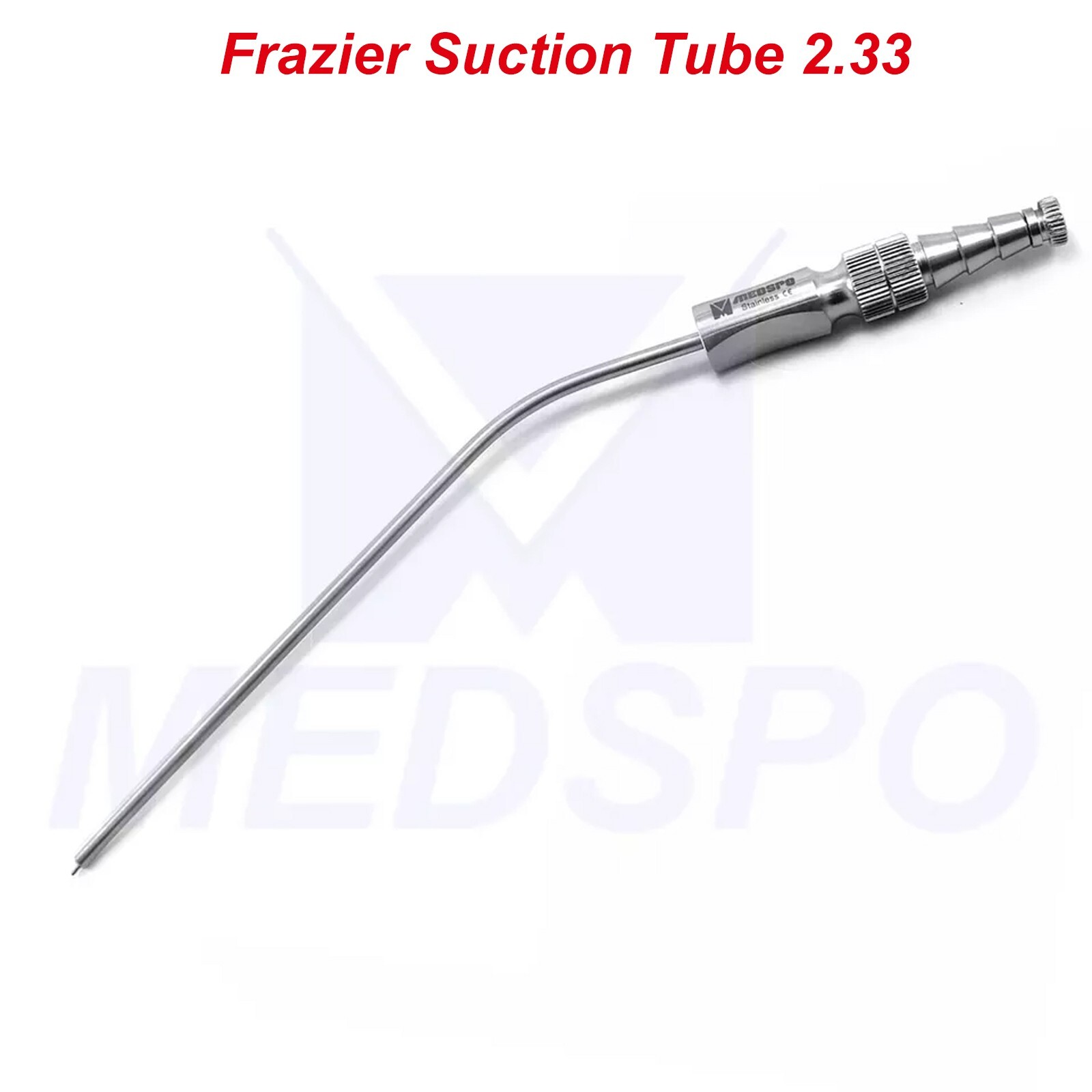 Dental Diagnostic 2.33mm Frazier Suction Aspirator Tube Surgical Dentist Tools