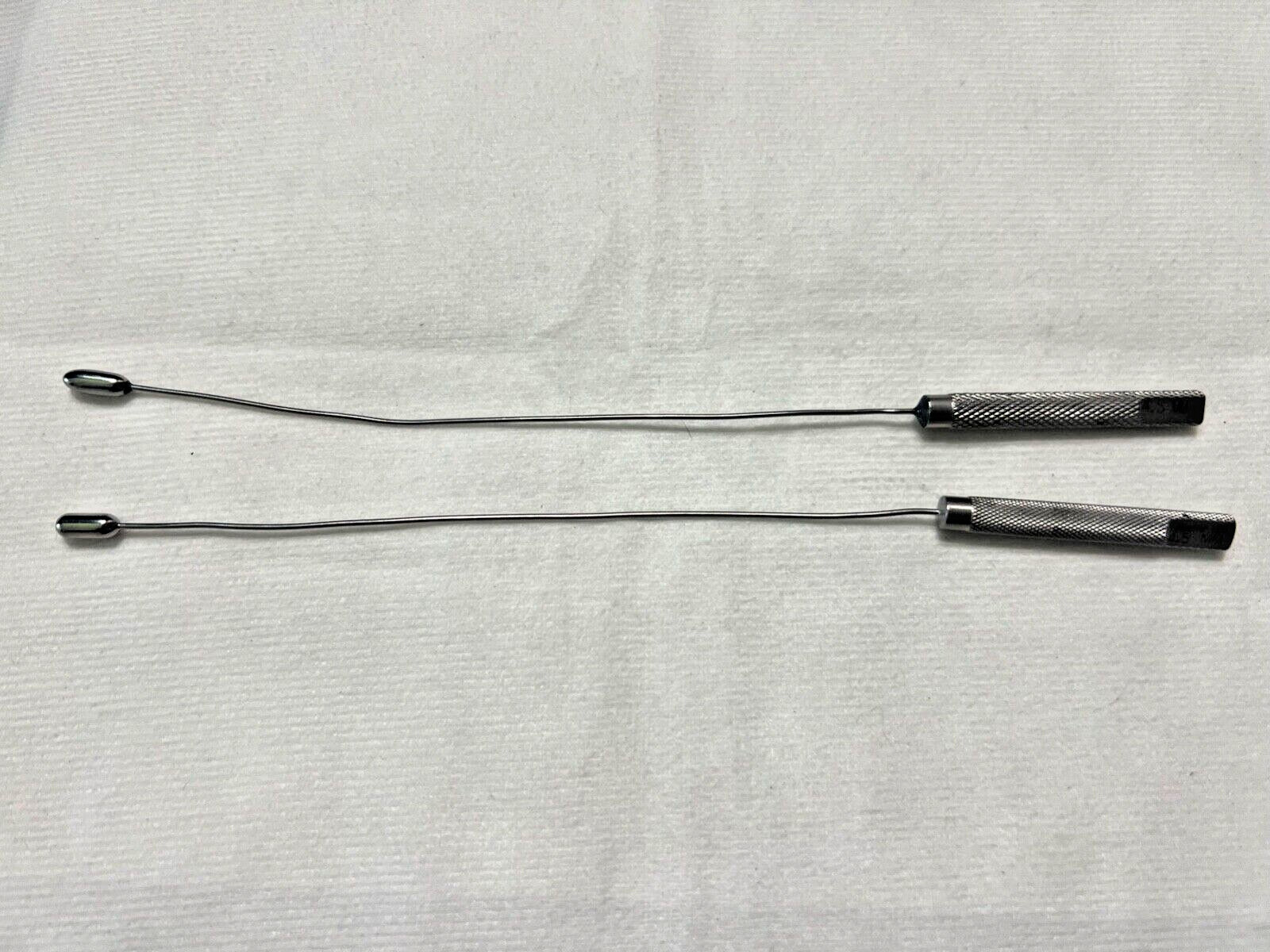 Set Of 2 V. Mueller 4.5mm DeBakey Vascular Dilators 8″ Length