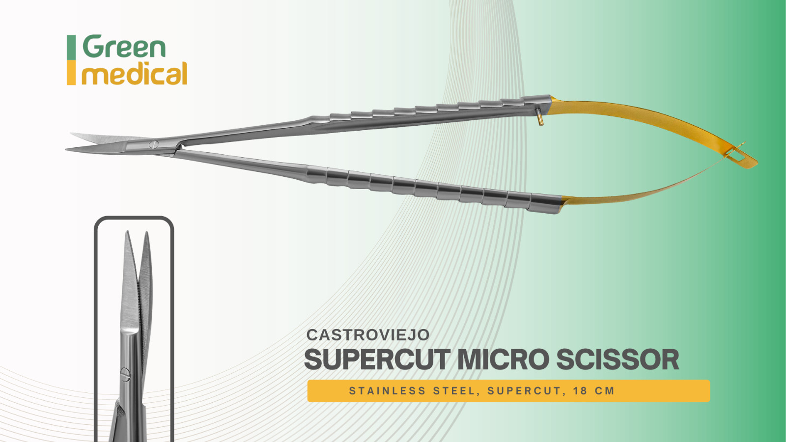 Micro Surgery Set Medical Surgical Instruments German Grade Stainless Steel
