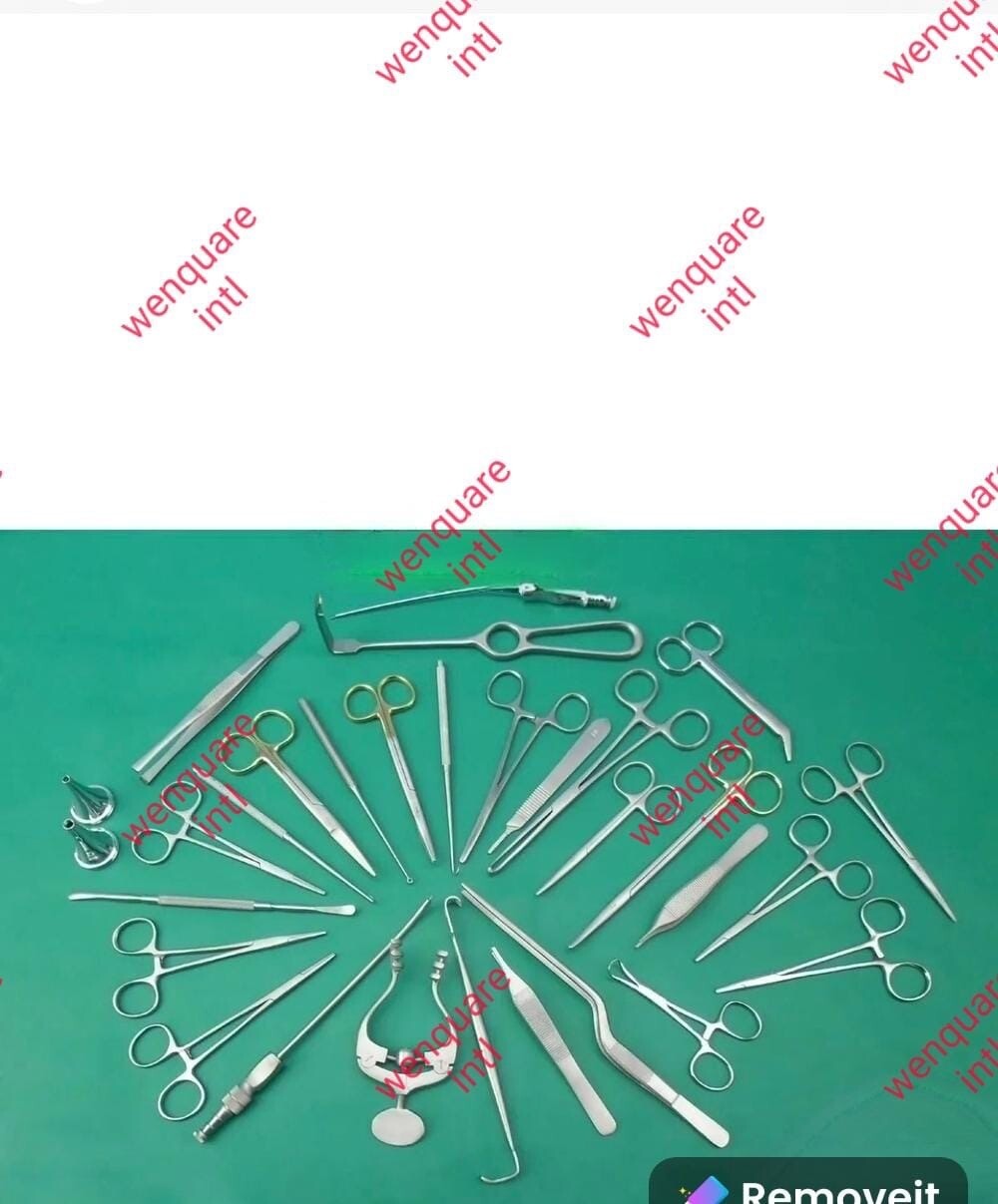Ear Set of 41 Instruments Surgical ENT Medical Surgery Instruments