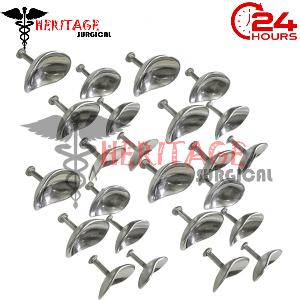 24 Corneal Laser Eye Shield Protector Ocular Ophthalmic Eye Protector S,M ,L