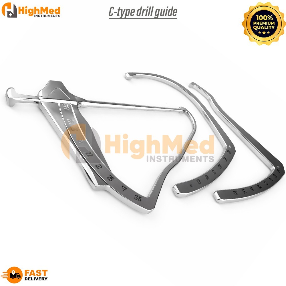 ACL PCL Adjustable C-type drill guide sight knee ligament Shoulder Femoral Tibia
