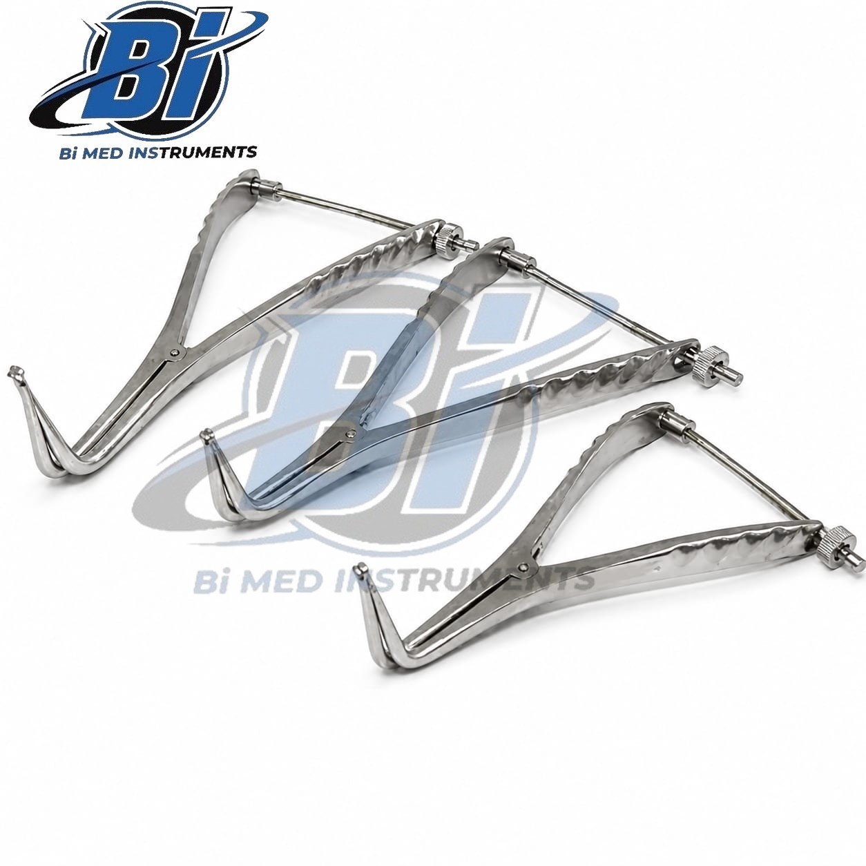 Set of 3 Stifle Distractor with Spinlock 13cm, 19cm, 21cm Orthopedic Instruments