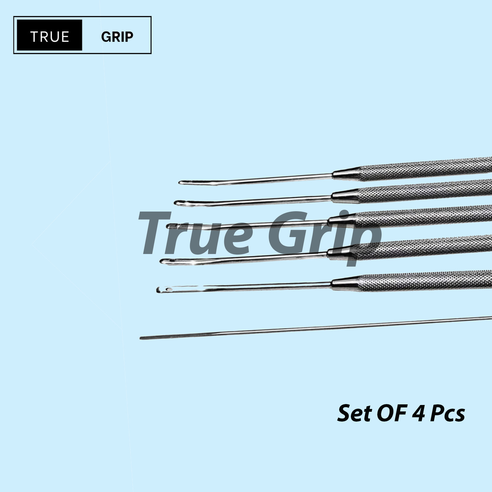 6 pcs Gromed Freer Septum Periosteal Elevator with Suction 19cm (7½”) surgical