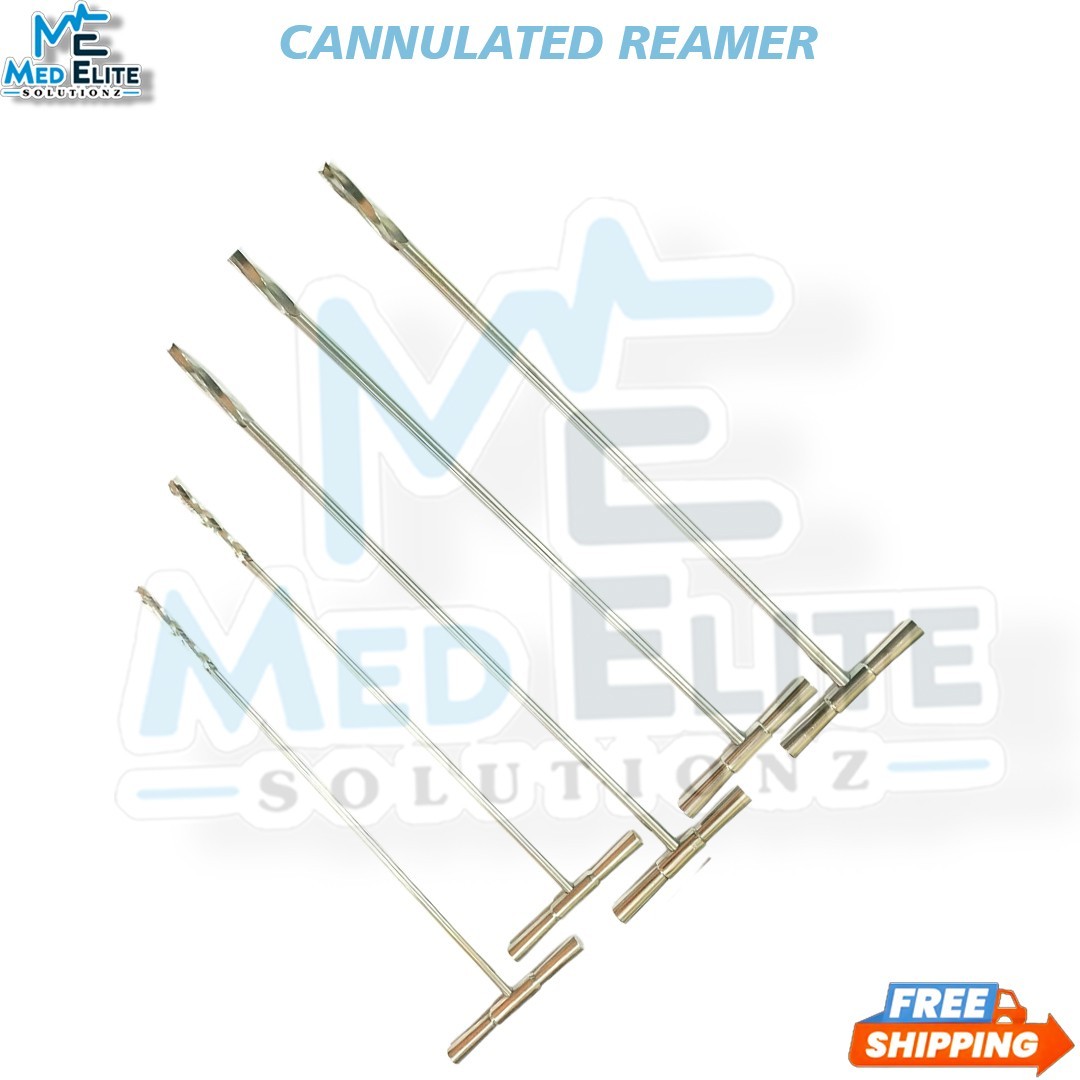 New Cannulated Reamer in T Handle 6mm to 13mm Surgical Instrument