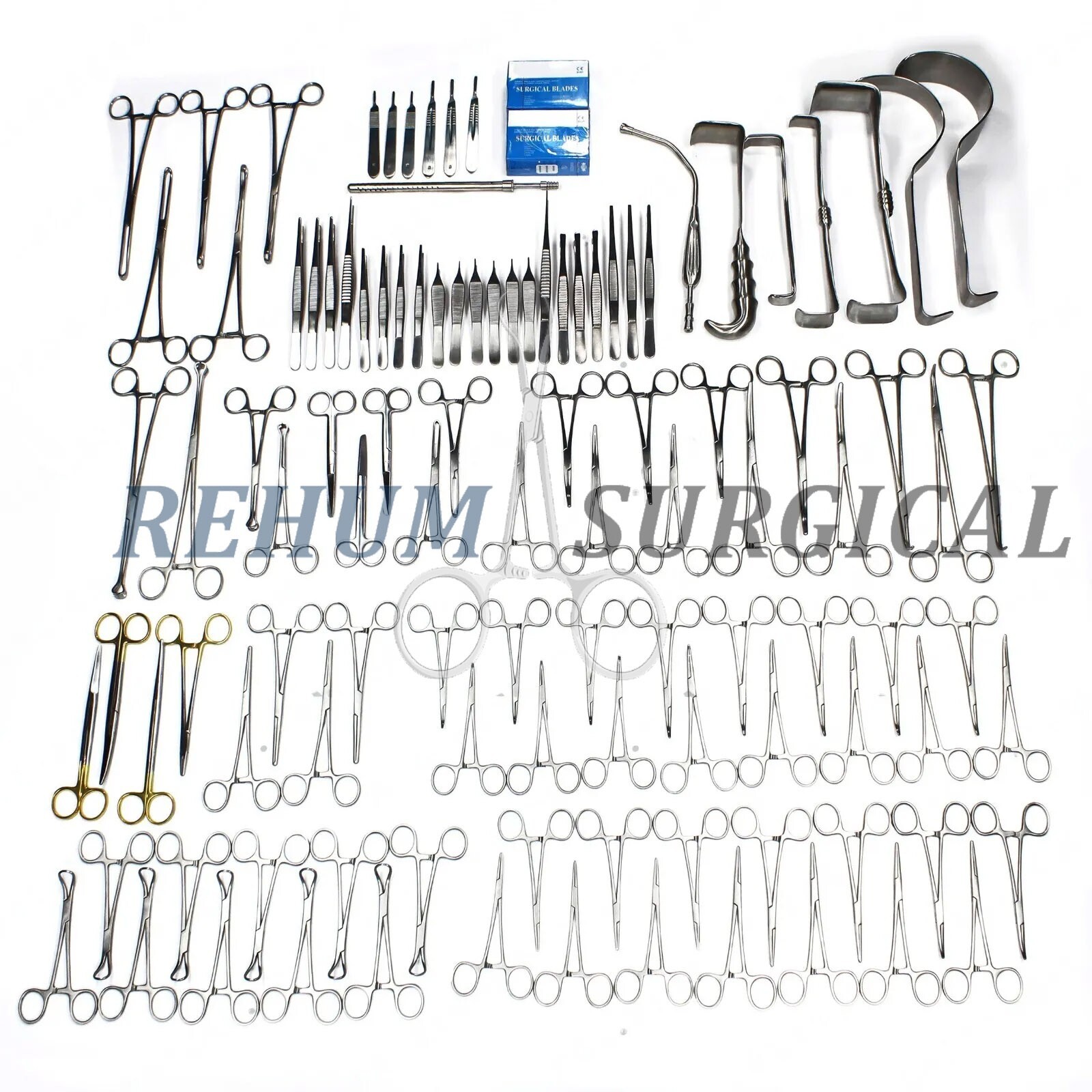 Set Of 108 Pcs Laparotomy Instruments MedicalSurgical Abdominal Surgery Surgical