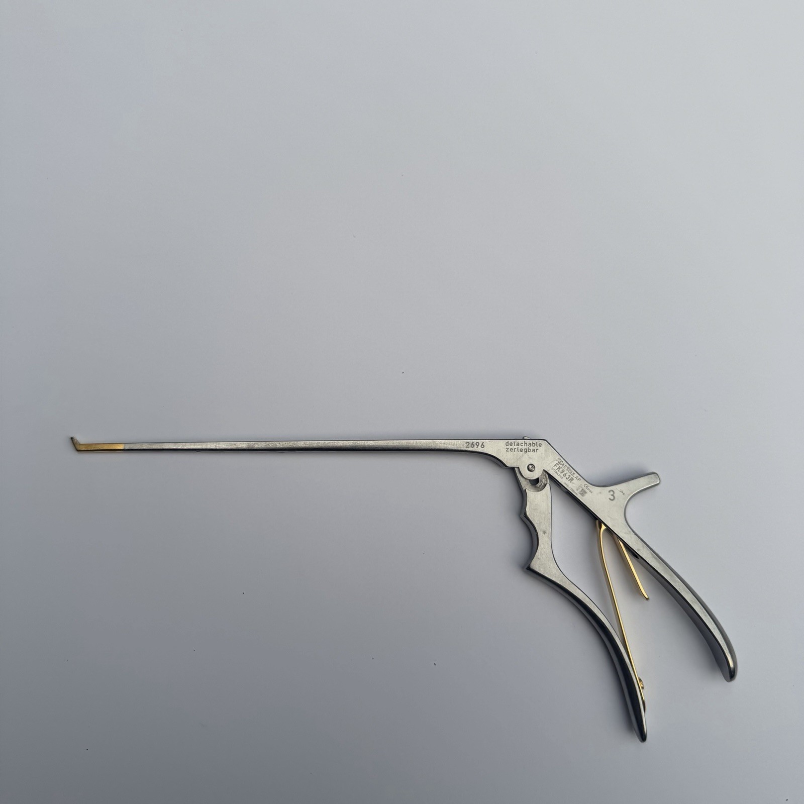 Aesculap FK963R 3mm x 200mm Detachable Surgical Kerrison Rongeur Instrument