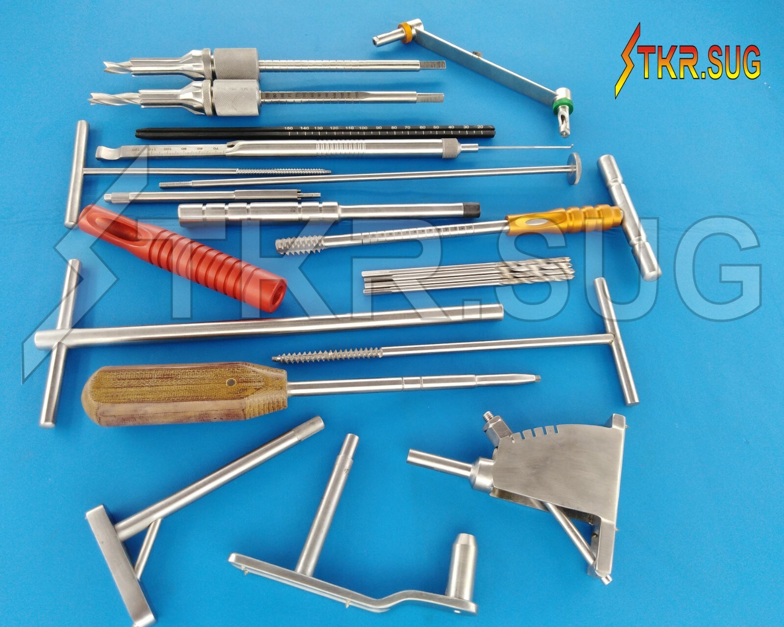 DHS DCS Complete Set Stainless Steel Surgical Orthopedic Instruments 21 PCS A+