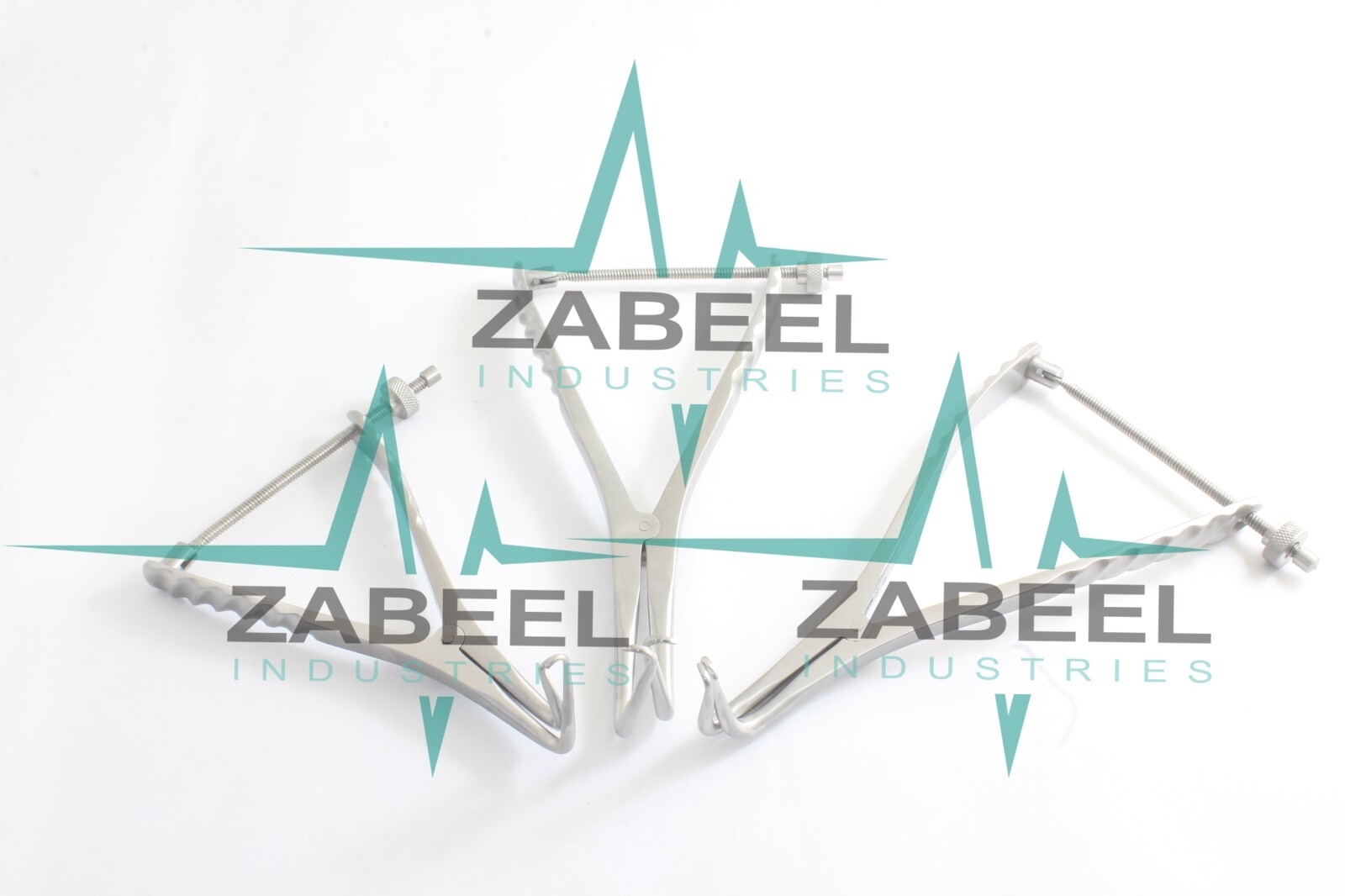 Set of 3 Stifle Distractor with Spinlock 15cm, 19cm, 21cm orthopedic Instrument