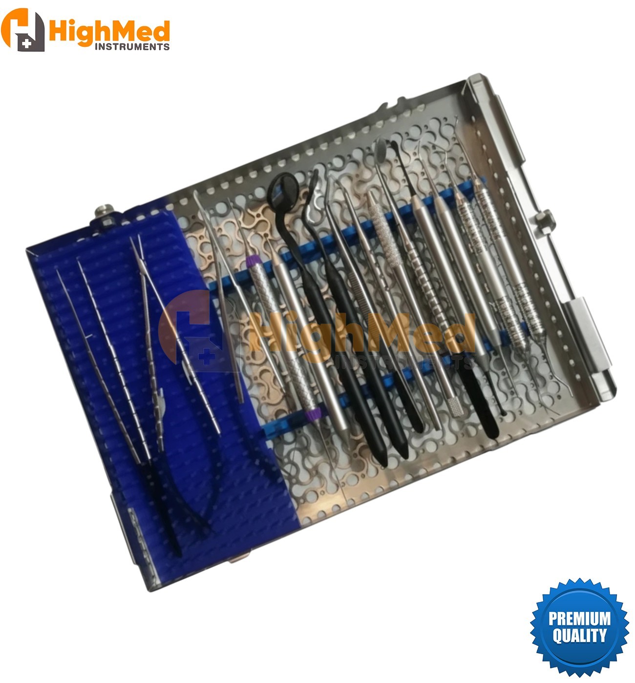 Hu-Friedy Periodontal Microsurgical Kit Tunneled Flap Instruments (COMPLETE)