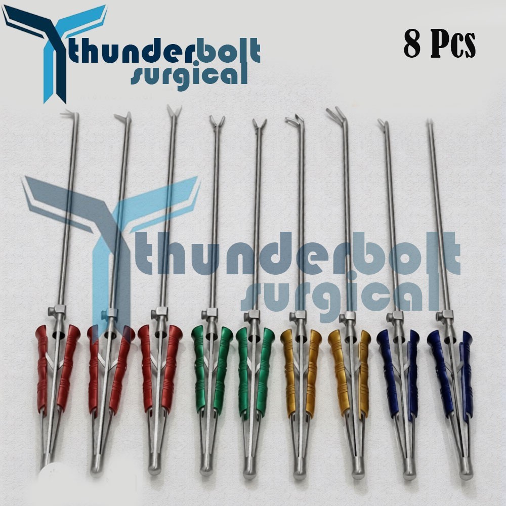 Minimally Invasive Cardiac Surgery Instruments 8 Pcs Set Top Premium Quality