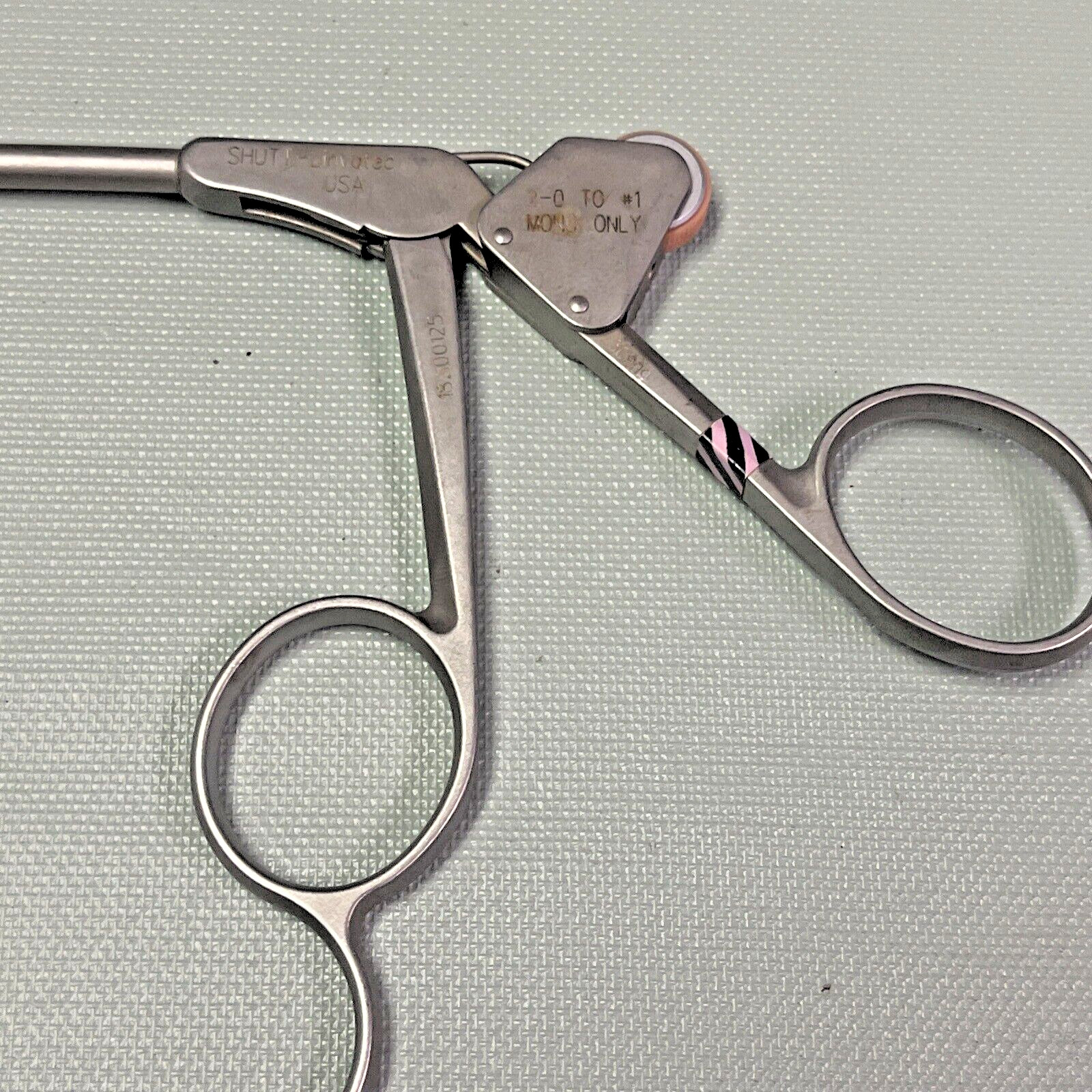 Shutt / Linvatec 18.100125 Suture Punch, 6.0mm, Straight, Slotted & Low Profile