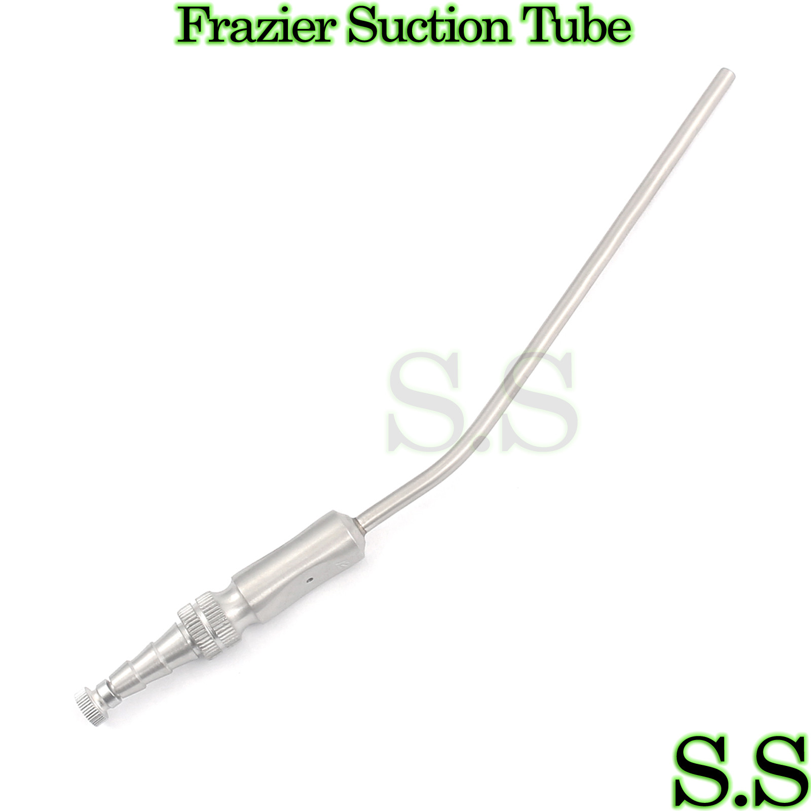 Surgical Frazier Tube No. 7 Suction Aspirator 2.33mm Diagnostic 7.6″ Instruments