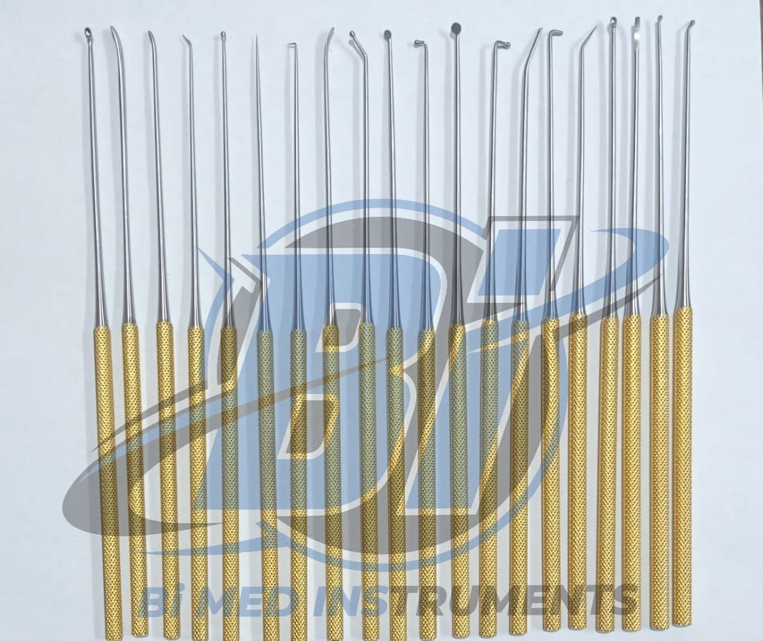 Rhoton Micro Dissector Expanded Set 20 Pcs Neurosurgery High Quality Instruments
