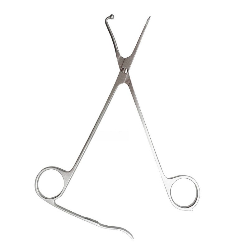 Plate Holding Forceps with Snap Design Lock Veterinary Surgical Instruments New