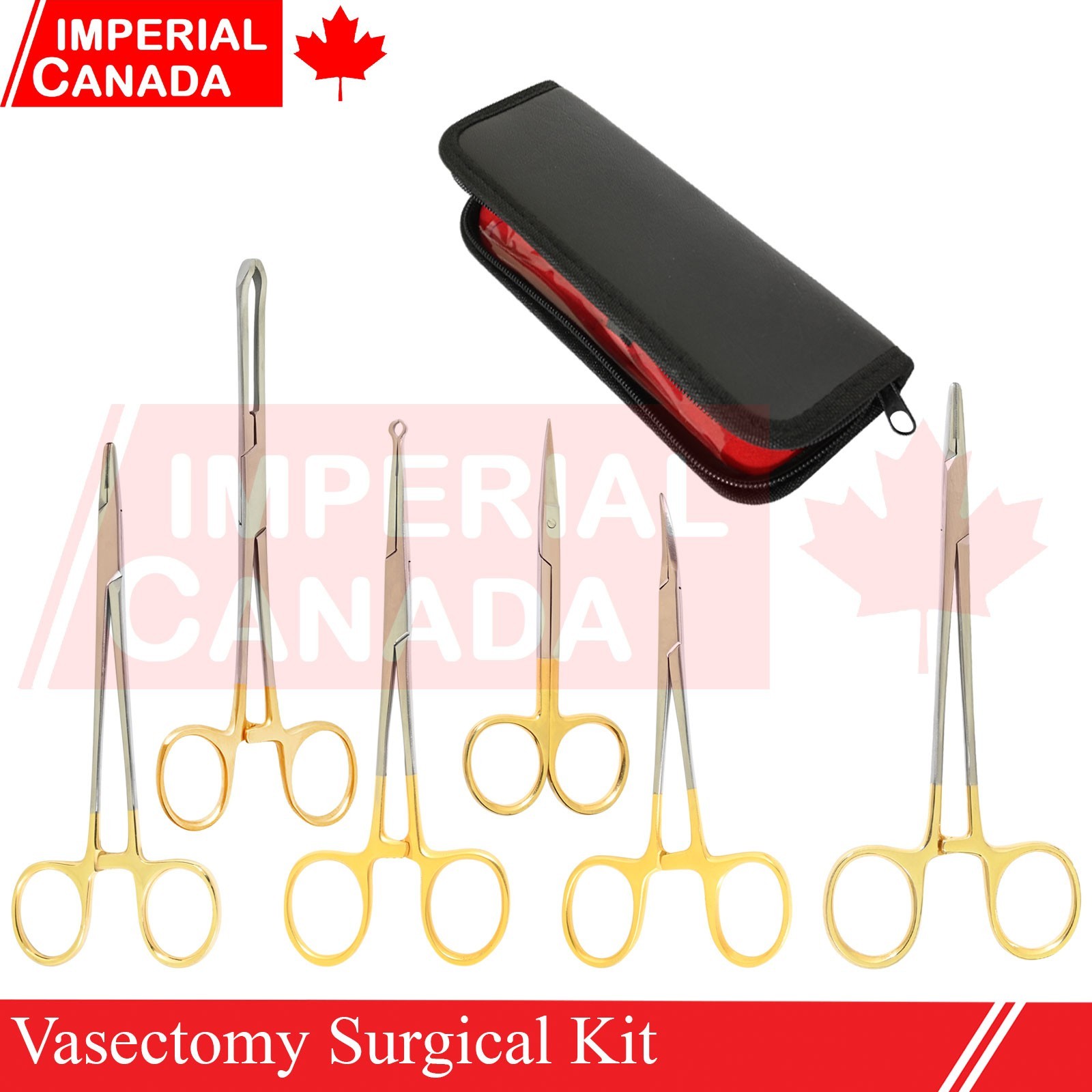 6 Piece German Sutureless Vasectomy Meatotomy Set Urology Surgical Instr DS-2471