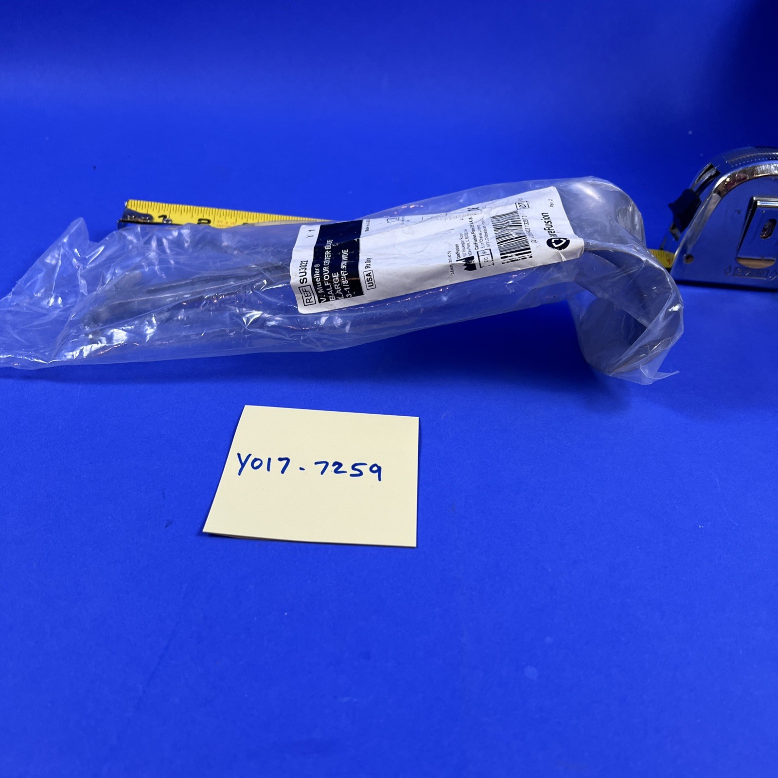 V. Mueller SU3022 Balfour Retractor Center Blade NEW