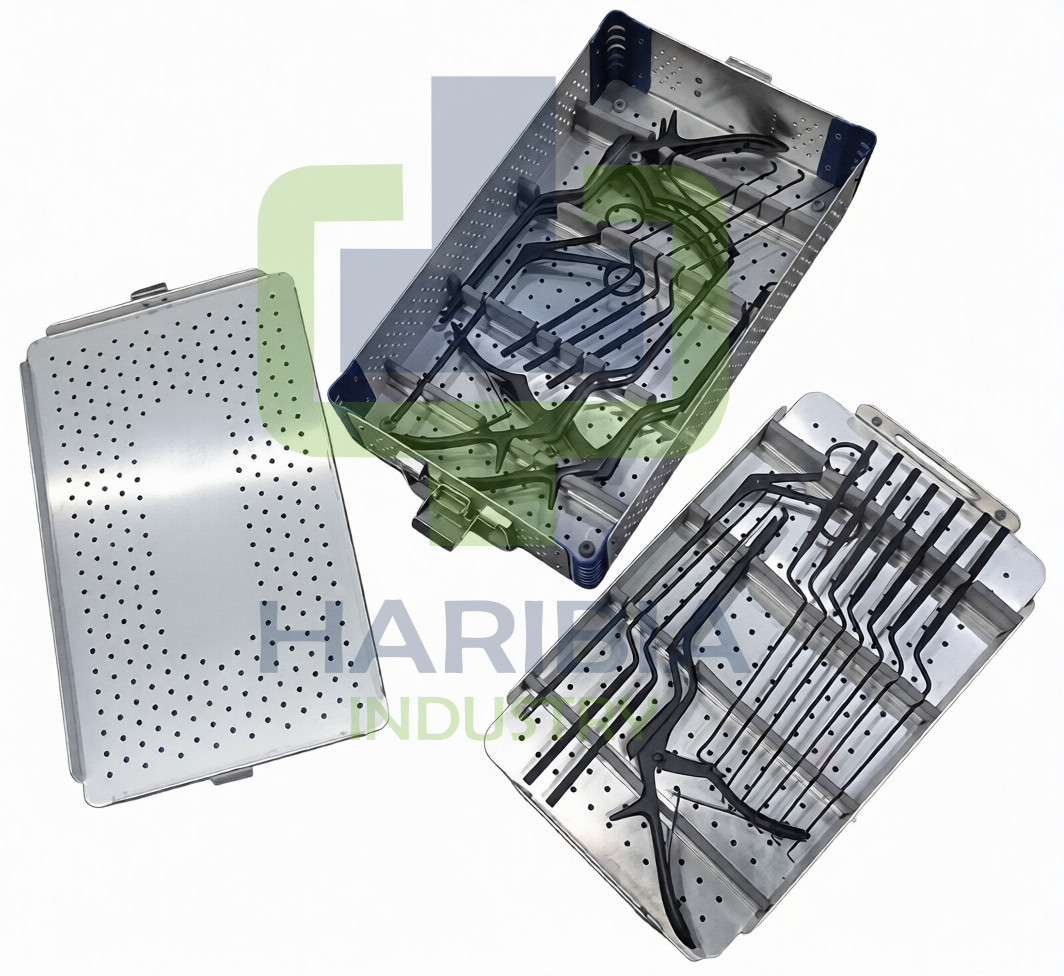 17 PCs Mis Lumbar Spine Surgery Curettes & Kerrison Rongeur Instrument Set
