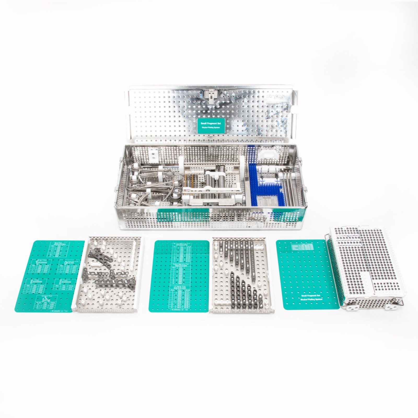 Stryker Plating System Small Fragment Set 621143 621144 621147 621126