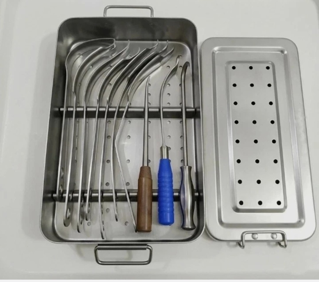 Hip Joint Surgical Retractors Set 9 Pcs | Orthopedic Instruments Stainless Steel