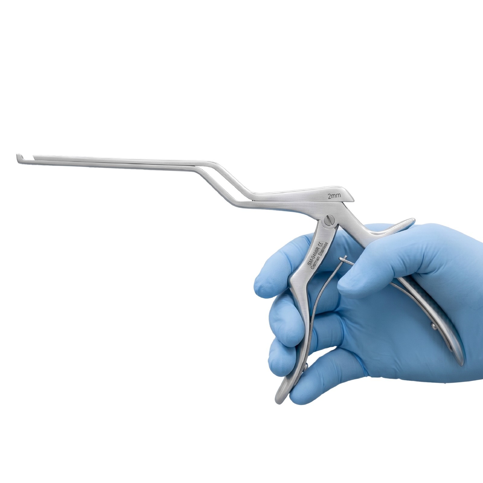 Kerrison Bayonet Punch 45° upbiting Jaw Size 2 mm Orthopedic Instrument German