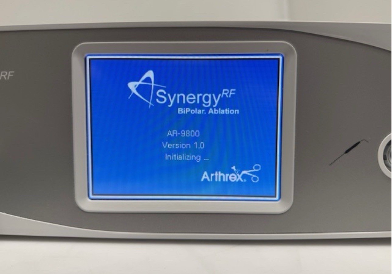 Arthrex AR-9800 Synergy RF Console W/Foot Pedal AR-9800F (Ablators Available)