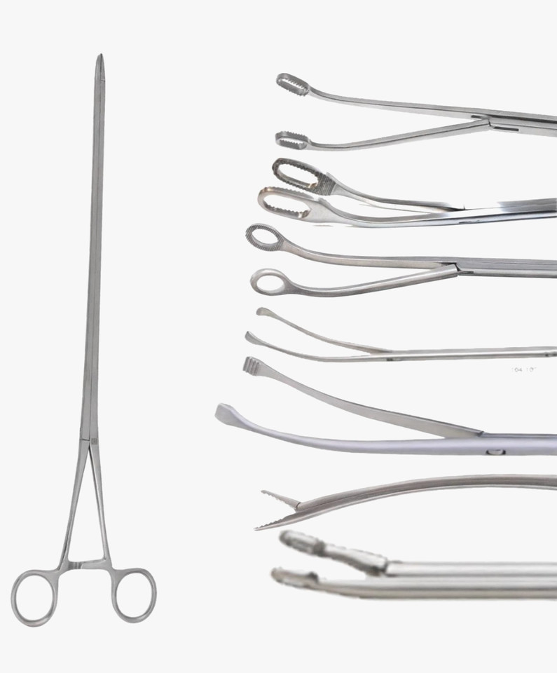 Thorax VATS Surgical Instrument Set 7 Pcs Thoracic Endoscopic Instruments