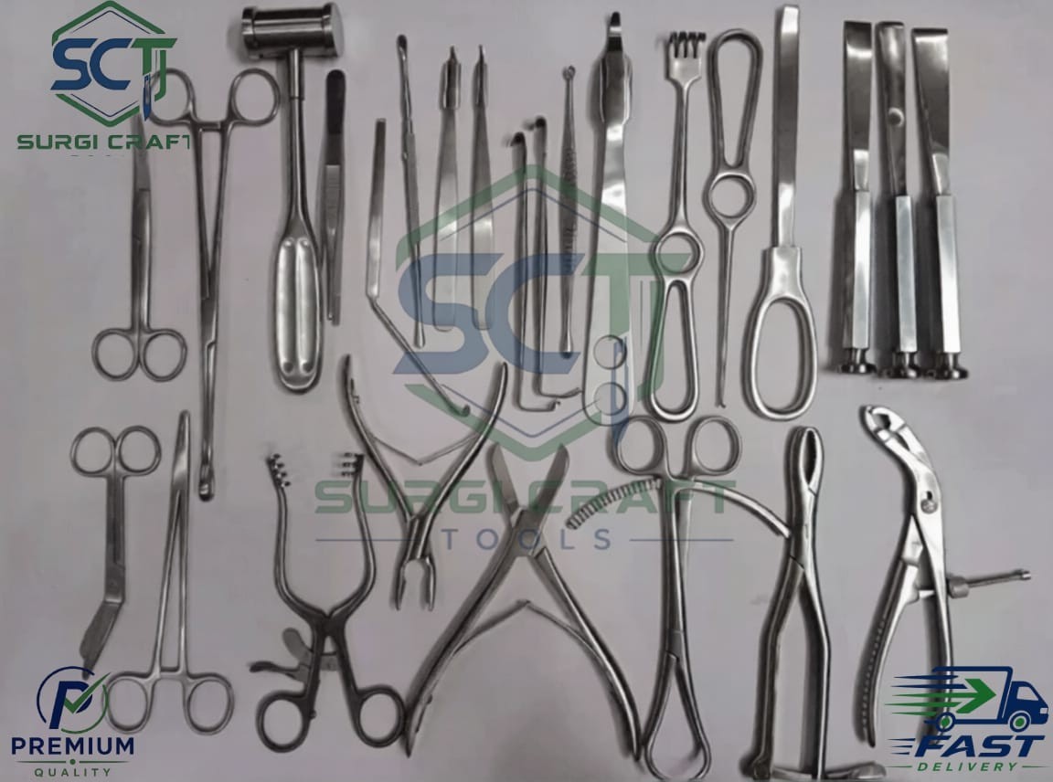 Basic Orthopedic Surgery Set of 25 Pcs Surgical Orthopedic instruments