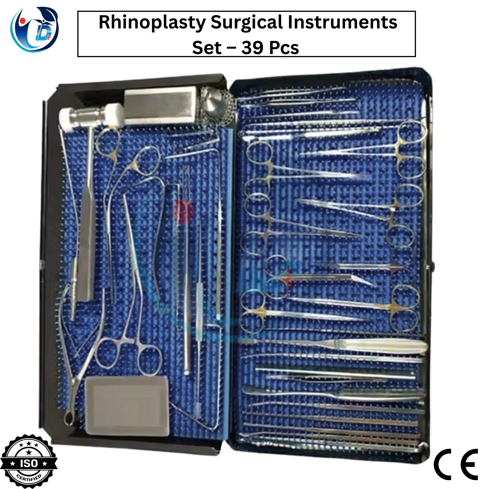 Rhinoplasty Instruments Set 39 Pieces Nose Surgery Nasal Plastic Surgery Kit