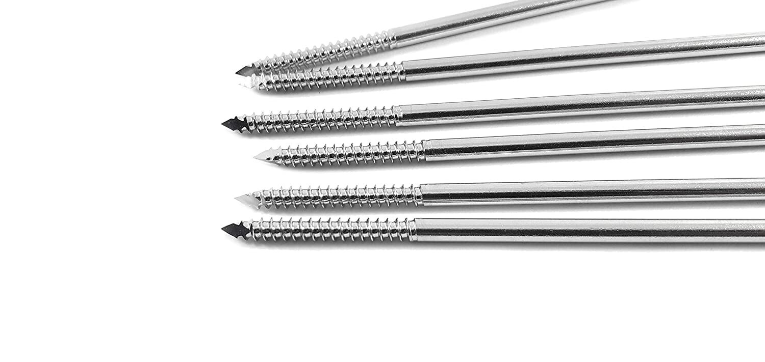 Premium Quality 4.5mm Shenz Pin 7 Inch Surgical Instrument SS 50 Pcs