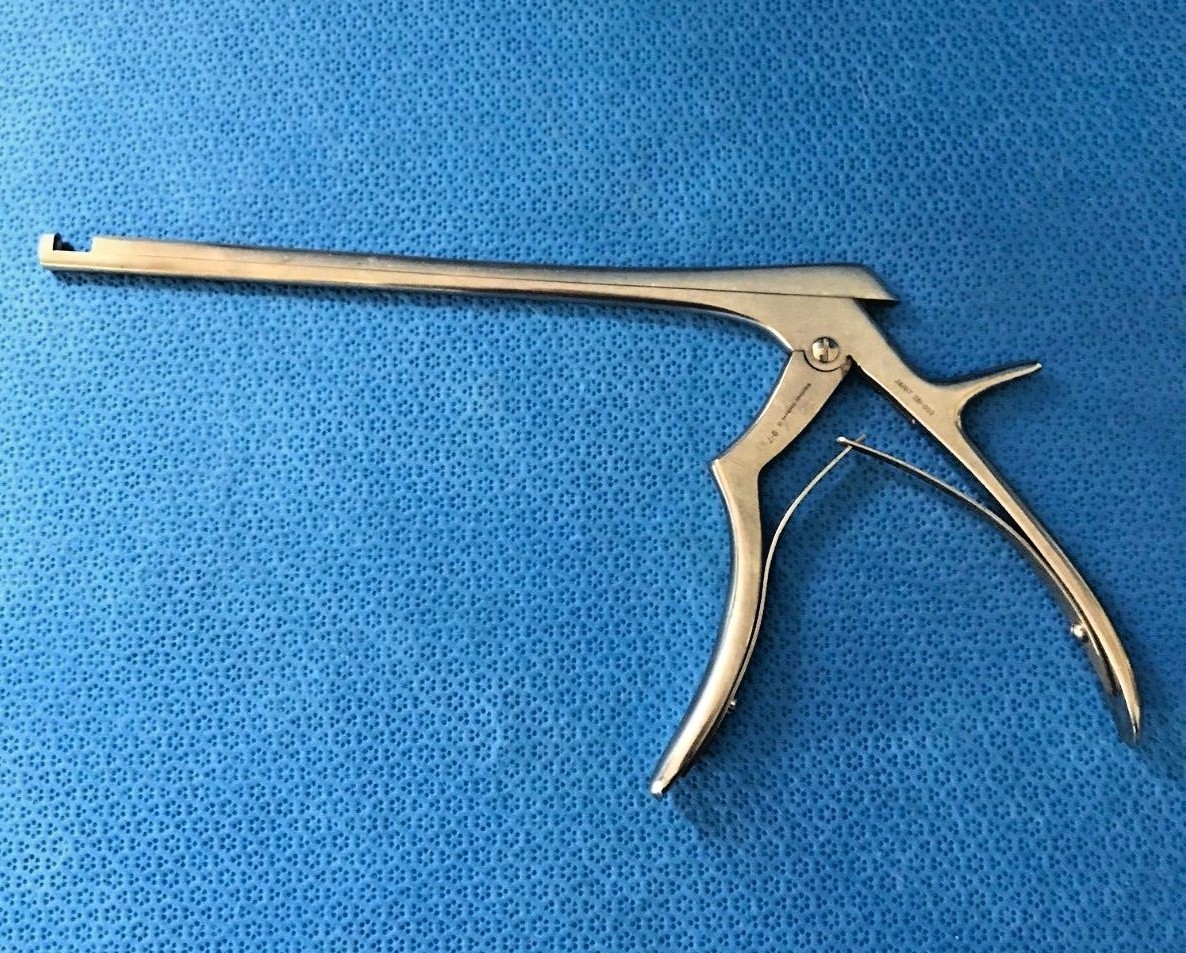 Jarit 281-053 Laminectomy Kerrison Rongeur 5mmX90° Up, L: 8″, Neuro, Spine