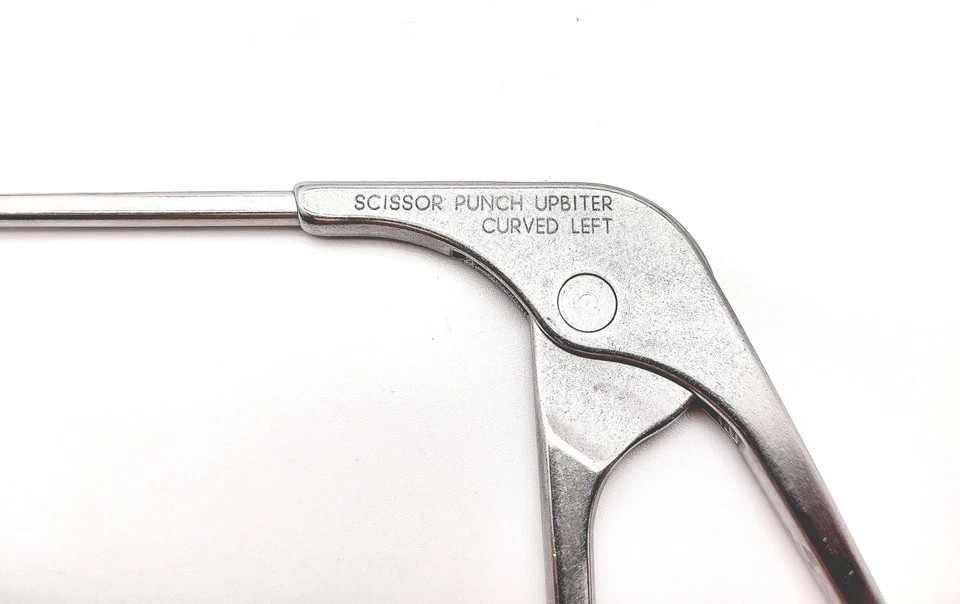Smith & Nephew Acufex 012038 Arthroscopic Scissor Punch Upbiter Curved Left
