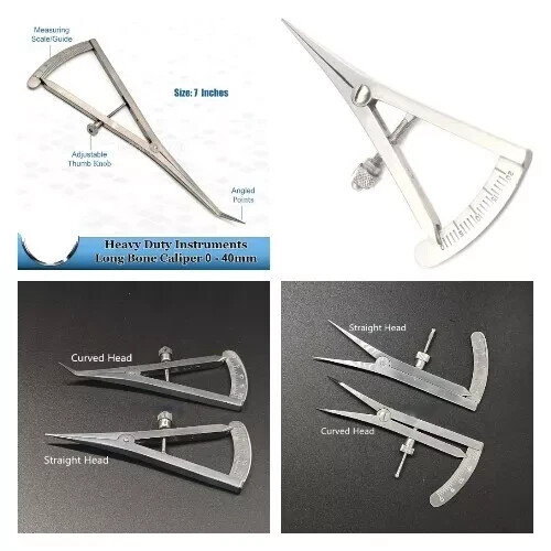 Angled Castroviejo Caliper 0 TO 20/40 MM 3.5″ Surgical Dental Instruments