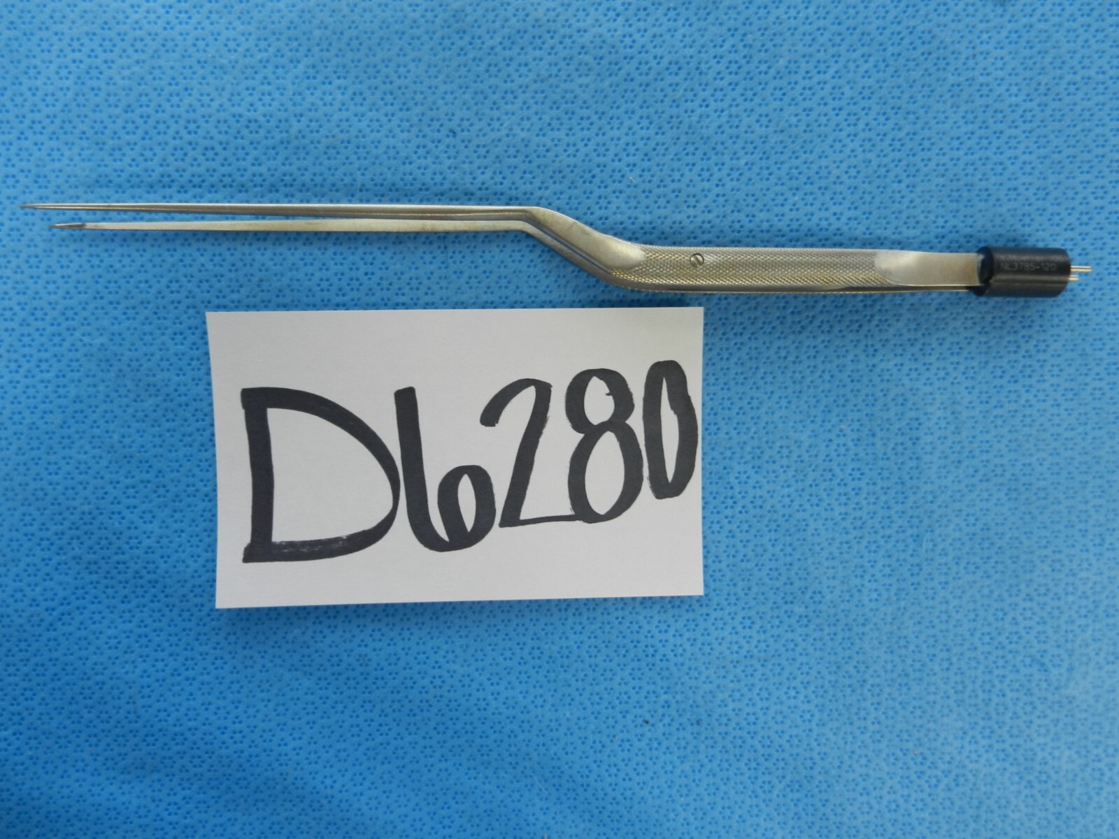D6280 V. Mueller Rhoton Bayonet Bipolar Neuro Forceps 26.5cm NL3785-120