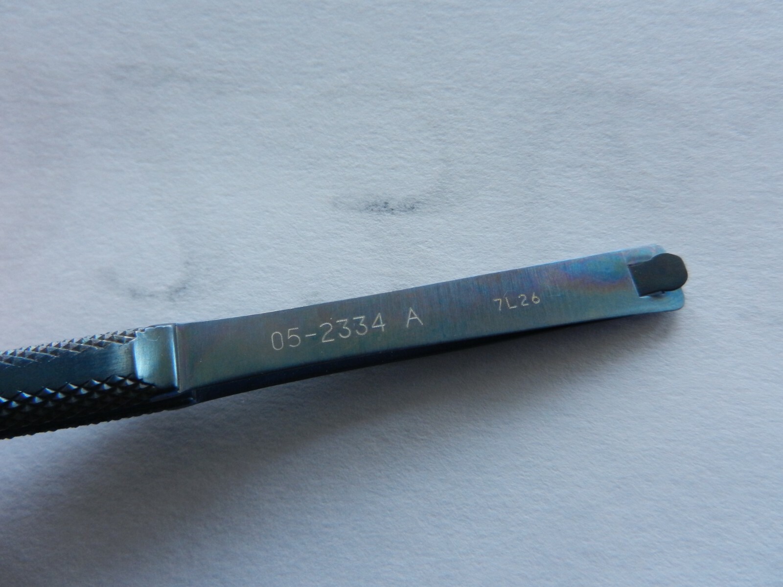 D2363 Rhein Surgical Ophthalmic Titanium Lens Forceps 05-2334A