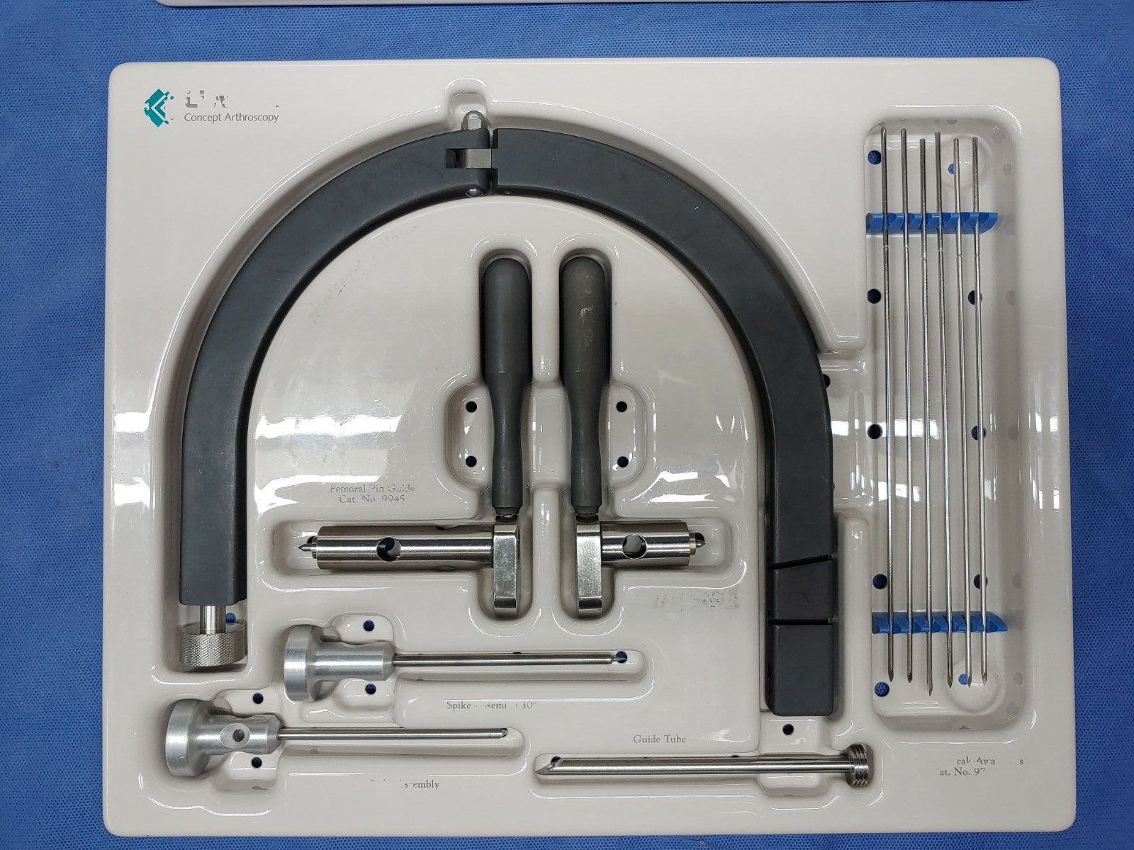 Linvatec Surgical Orthopedic Universal ACL Guide Set In Case (Complete)
