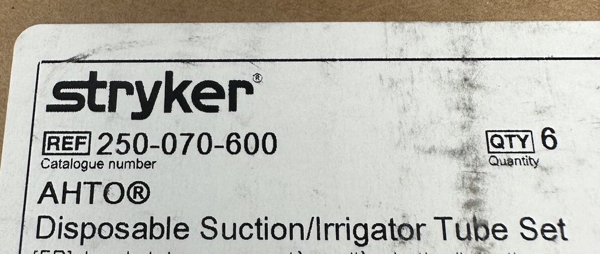STRYKER 250 070 600 BOX OF 6